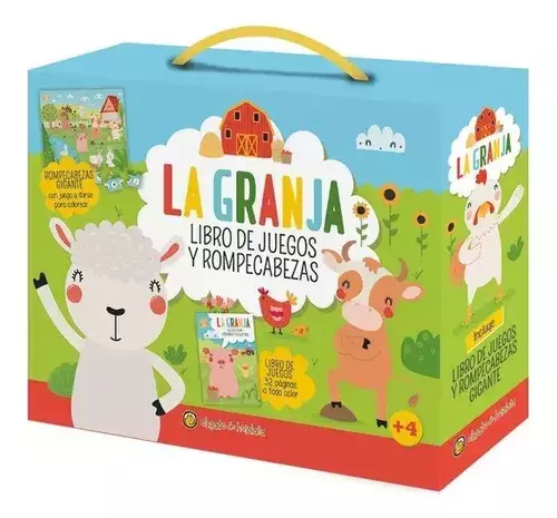 LA GRANJA LIBRO DE JUEGOS Y ROMPECABEZAS