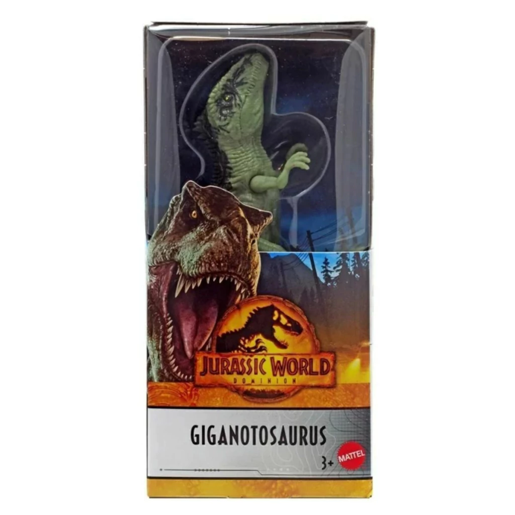 Dinosaurio Giganotosaurus Jurassic World Dominion 6 PULGADAS (15CM)