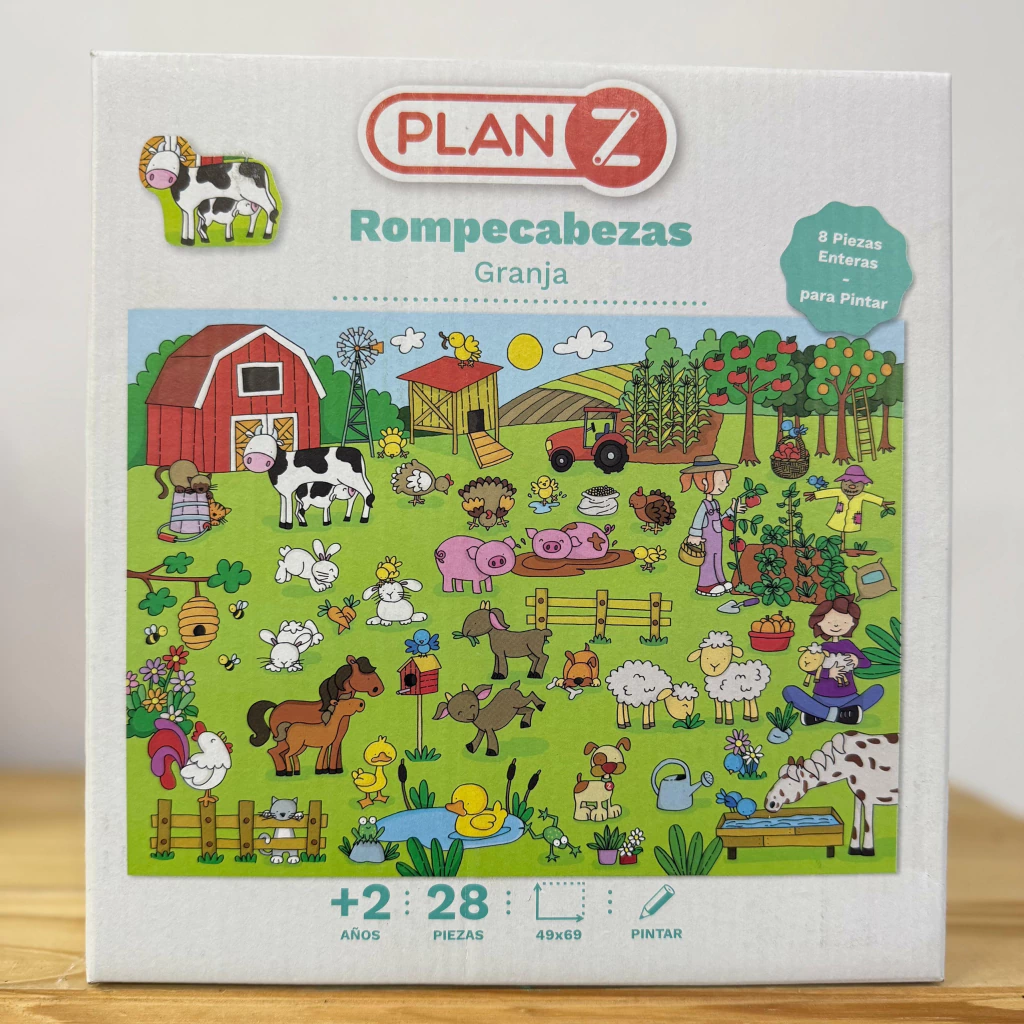 GRANJA - PLAN Z PUZZLE DE PISO 28 PIEZAS