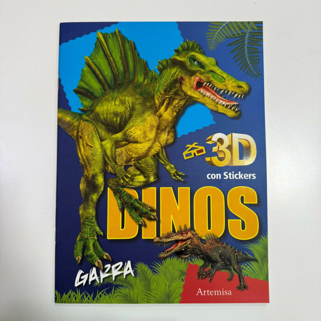 DINOSAURIOS GARRA 3D