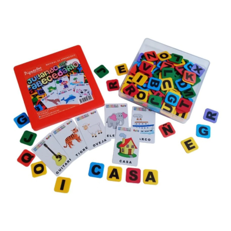 JUGANDO CON EL ABECEDARIO PIGMENTOS