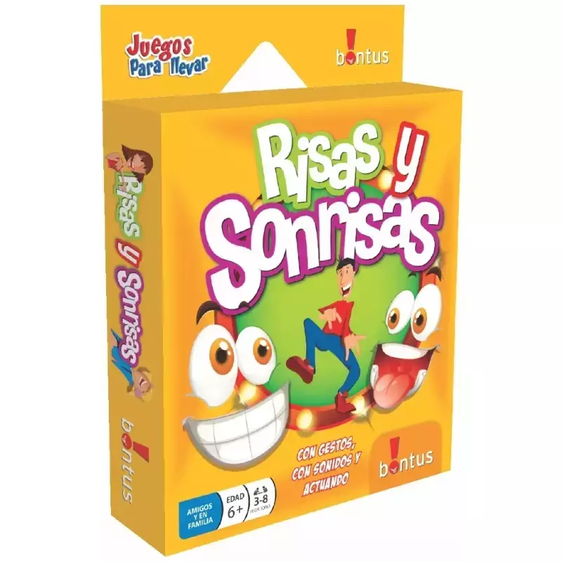 JUEGO DE CARTAS BONTUS - RISAS Y SONRISAS