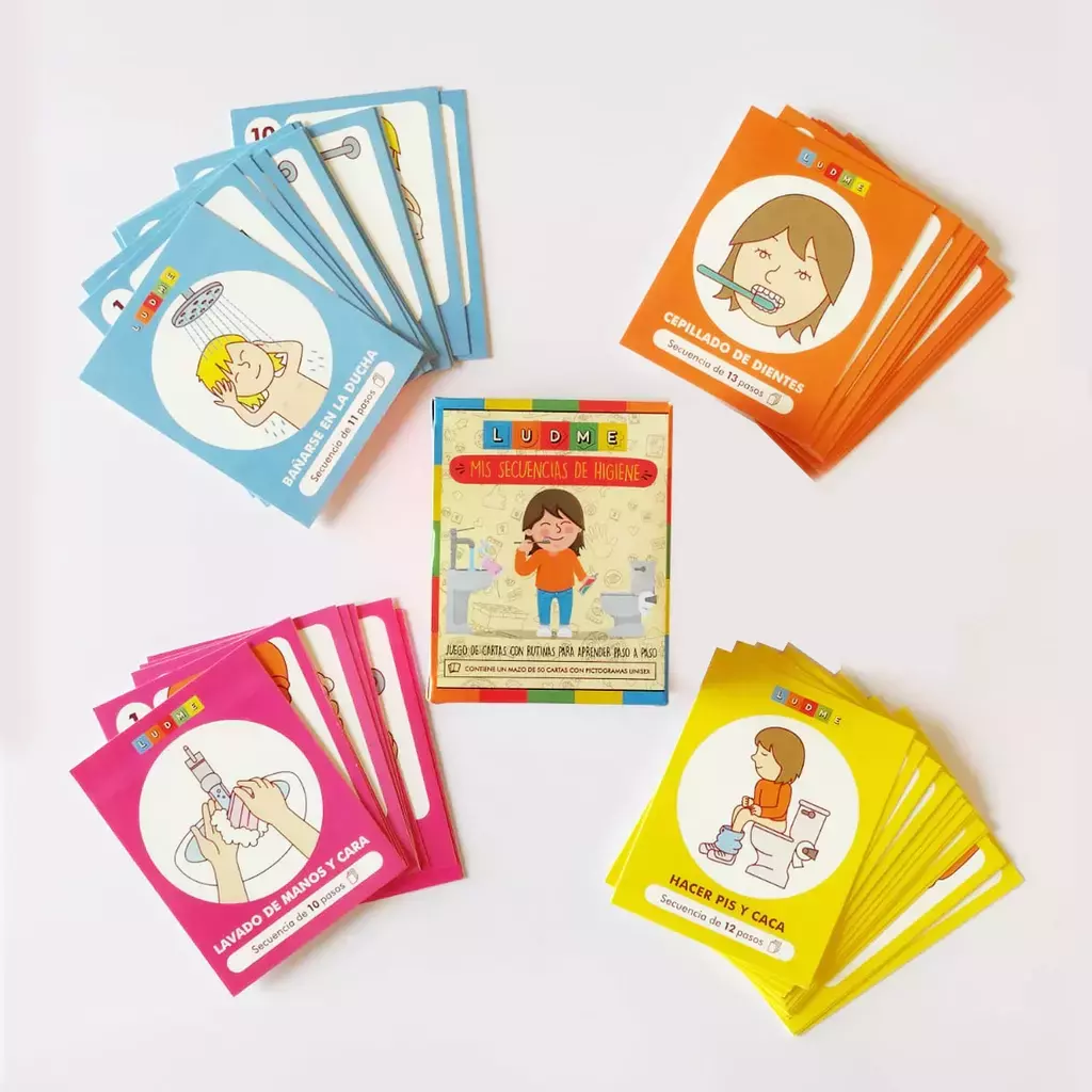 CARTAS PARA APRENDER - SECUENCIAS DE HIGIENE