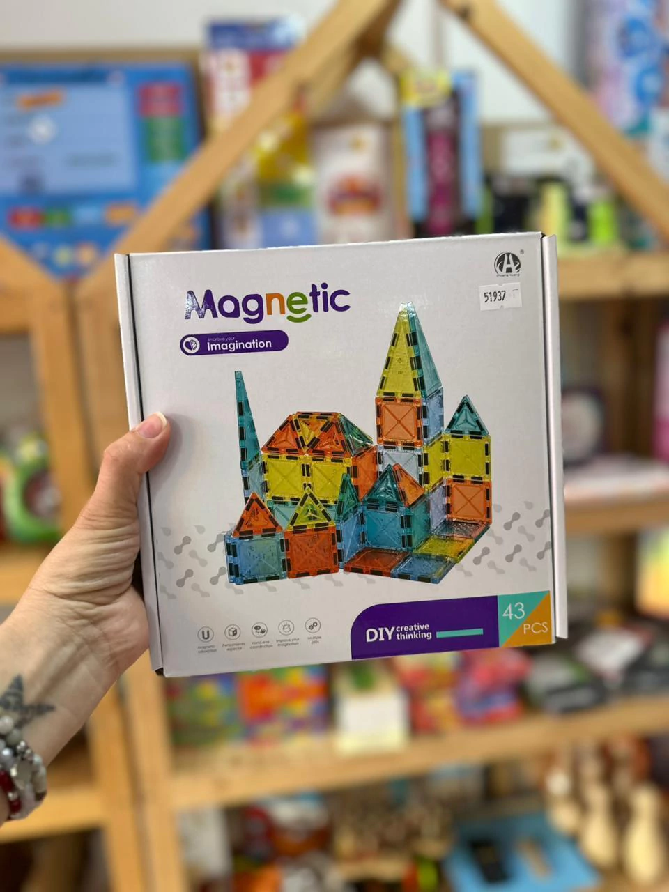 Magnetic Diy Magneticos 43 Multicolor