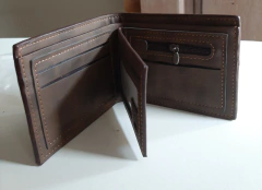 Billetera marron lisa - comprar online
