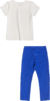 Conjunto Legging Azul Bic e Blusa Happier Momi - comprar online