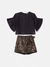Conjunto Shorts Paêtes e Blusa de Linha Animê - comprar online