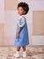 Salopete Jeans com Glitter Animê - Caramello Moda Infantil e Adolescente