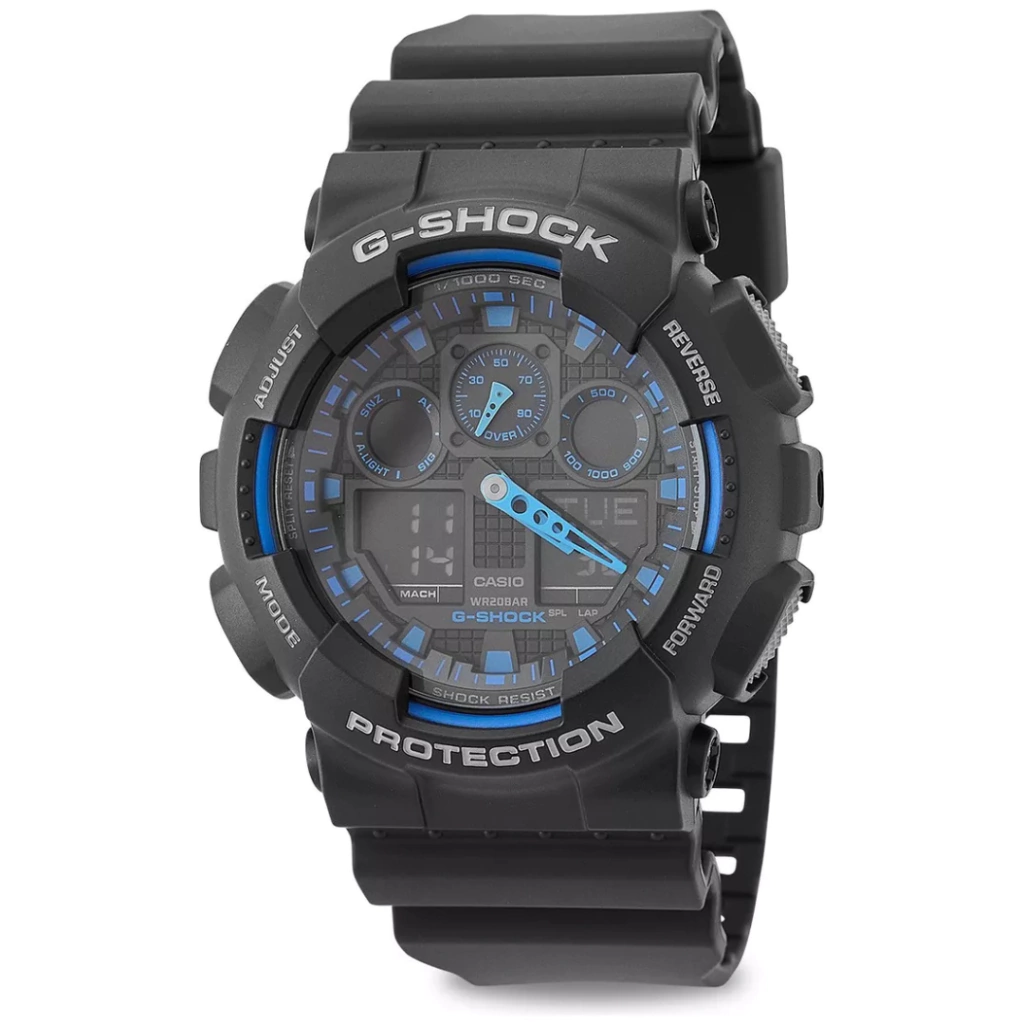 Relógio Casio Masculino G-shock Ga-100-1a2dr Nota Fiscal Cor