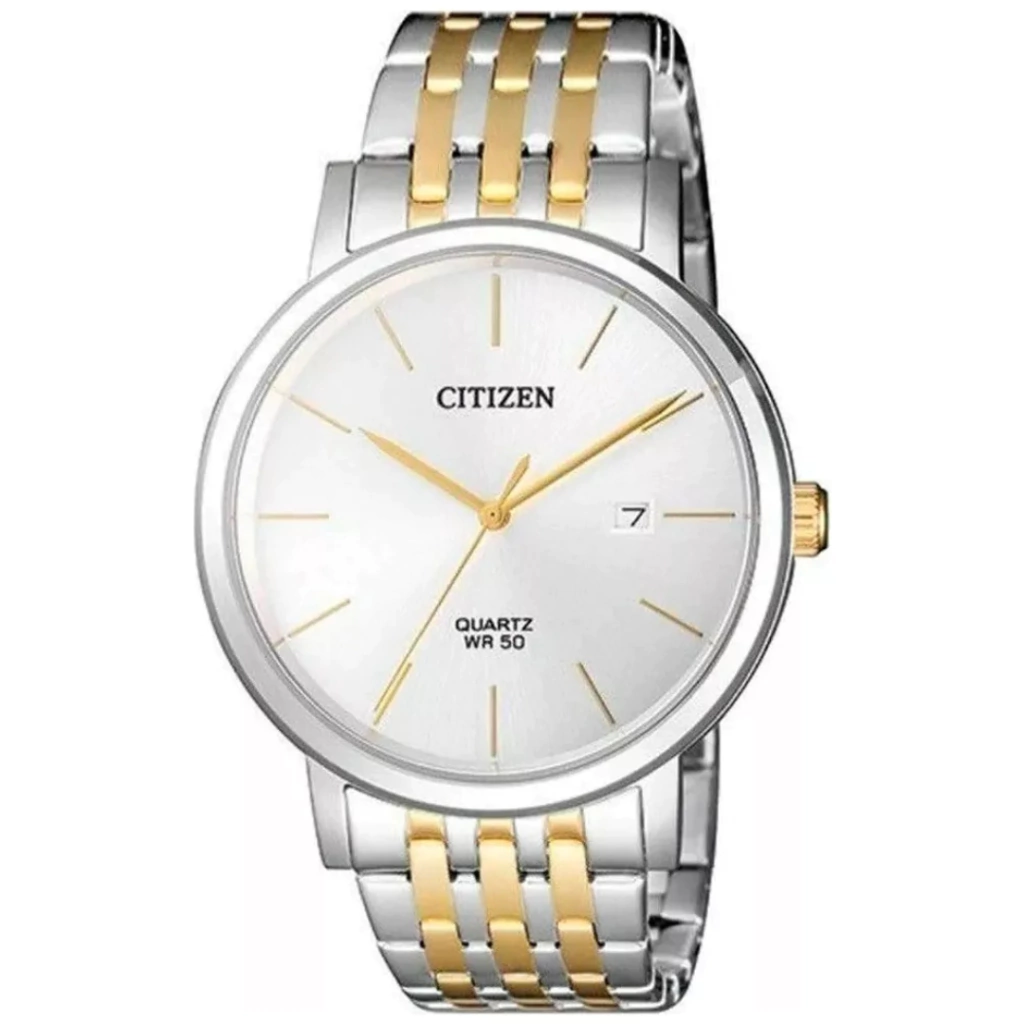 Relógio Masculino Citizen Tz20699s Prateado Bicolor Social