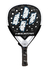 Paleta de pádel Hirostar Alien 24k - Tolito Aguirre, diseño negro y blanco con detalles modernos.