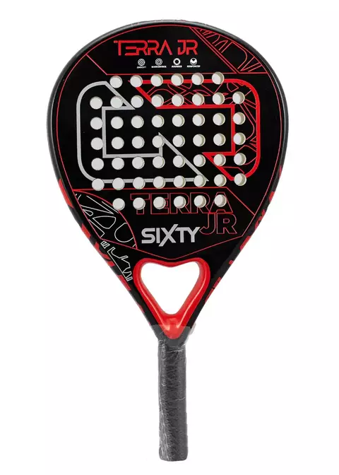 Paleta Sixty Terra JR Negra/Rojo