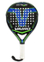 Paleta de pádel Vairo Genetic Pro 9.1, diseño profesional con detalles en azul, verde y negro, y logo destacado en el centro.