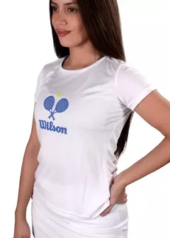 Remera Dry Fit Wilson Mujer Padel VI - tienda online