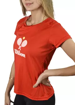 Imagen de Remera Dry Fit Wilson Mujer Padel VI