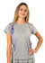 Remera Royal Dry Fit Roma Pro Mujer - Gris/Violeta - comprar online