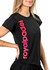 Remera Royal Dry Fit Roma Pro Mujer - Negro/Rosado en internet