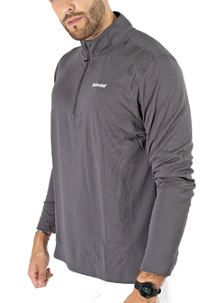 Remera Termica Babolat 1/2 Zip Exercise - Mayorista Empire Padel