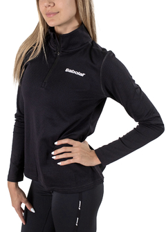 Remera Termica Babolat 1/2 Zip Exercise Mujer - tienda online