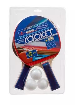 Set Ping Pong Ez Life (2 paletas/ 3 pelotas)