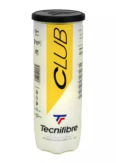 Tubo de Pelotas Tecnifibre Club x3