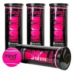 Tubo de Pelotas Mind Padel Boom Pink Edition - tienda online