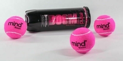 Tubo de Pelotas Mind Padel Boom Pink Edition