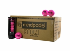 Tubo de Pelotas Mind Padel Boom Pink Edition - tienda online