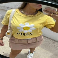 T-shirt Feminina HAPPY REF. AU007 na internet