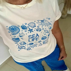 T-shirt Feminina SEA LIFE REF. AU005 - Anjo Urbano Oficial