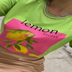 T-shirt Feminina LEMON REF. AU008 na internet