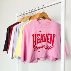 Cropped Feminino HEAVEN REF. AU0011 na internet