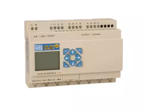 Rele Programavel Clic Clw-02/20Hr-D 3Rd 24 Vcc | Weg - comprar online