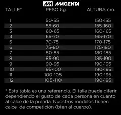 CALZA MAGENTA LARGA CON TIRADORES - comprar online
