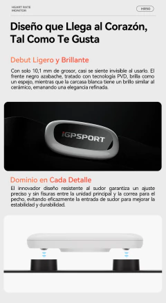 Banda cardíaca HR50 ant+ iGPSPORT - comprar online