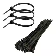 ABRACADEIRA NYLON STARFER 4.8 X 200 C/100 PRETA - comprar online