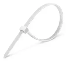 ABRACADEIRA NYLON STARFER 3.6 X 150 C/100 BRANCO PACOTE