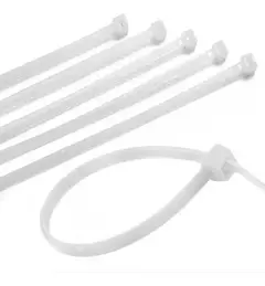 ABRACADEIRA NYLON STARFER 3.6 X 150 C/100 BRANCO PACOTE - comprar online