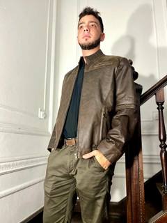 Campera de Cuero Hombre Málaga - tienda online