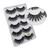 Cílios 5 pares multipack
