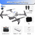 Dobrável Dual HD Camera Drone, Helicóptero RC, FPV, Avental de altura, E88Pro, - comprar online
