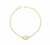 Pulseira com 1 Búzio