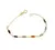 Pulseira Com Retângulos Em Acrílico Coloridos