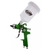 Pistola Para Pintar De Gravedad Vaso Plastico 600 Ml C/Conector Macho Ecologica Hvlp-33005