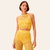 Cropped De Tricot Tecido Plano Feminino Dimy