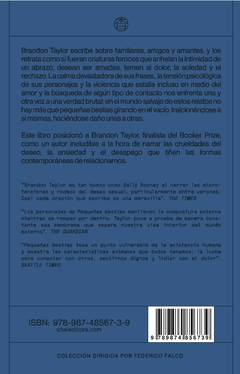 Pequeñas bestias - Brandon Taylor - CHAI Editora - comprar online