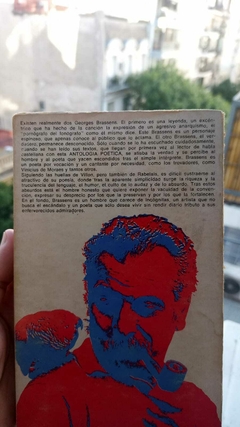 USADO / Georges Brassens - Antología Poética - Ediciones de la Flor - comprar online