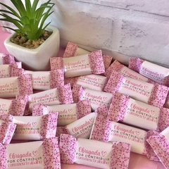 Balas Personalizadas Mimo Cliente Rosa(Cento) - loja online