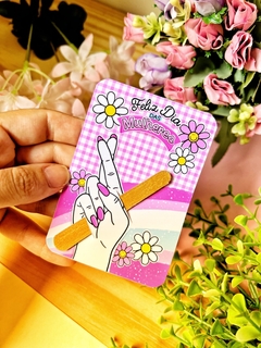 Card com Lixa Dia das Mulheres - Ateliê Nina Criativa