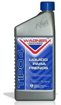 Liquido de freno Wagner Lockheed - 1LT - Tipo 4
